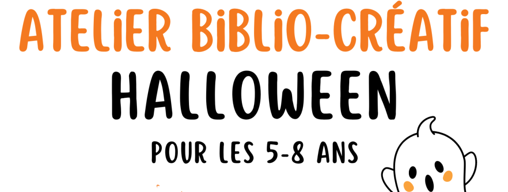 Atelier biblio-créatif Halloween pour les 5-8 ans