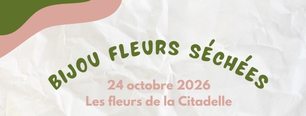 Atelier bijou fleurs séchées + petit déj