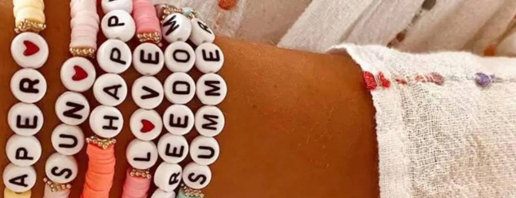 Atelier bijoux - Bracelet mantra & heishi