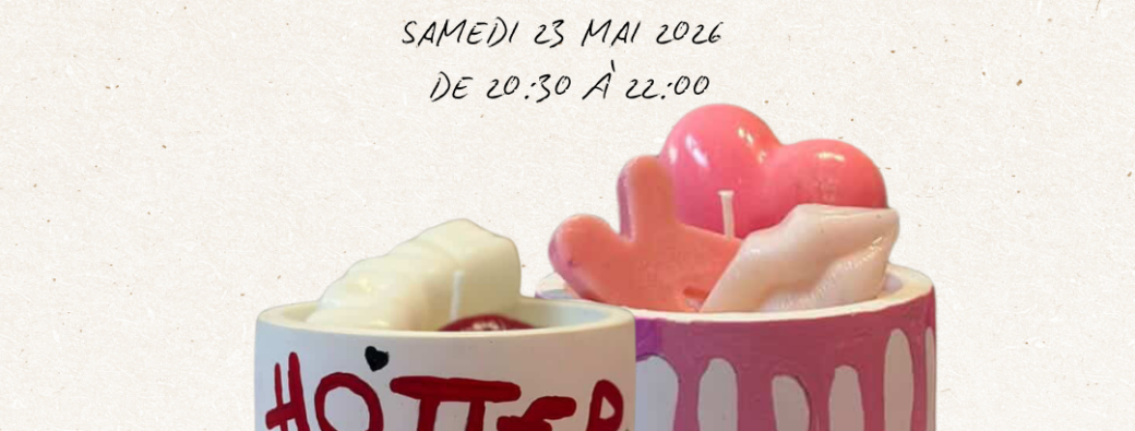 Atelier bougie artisanales avec @candlkicks 