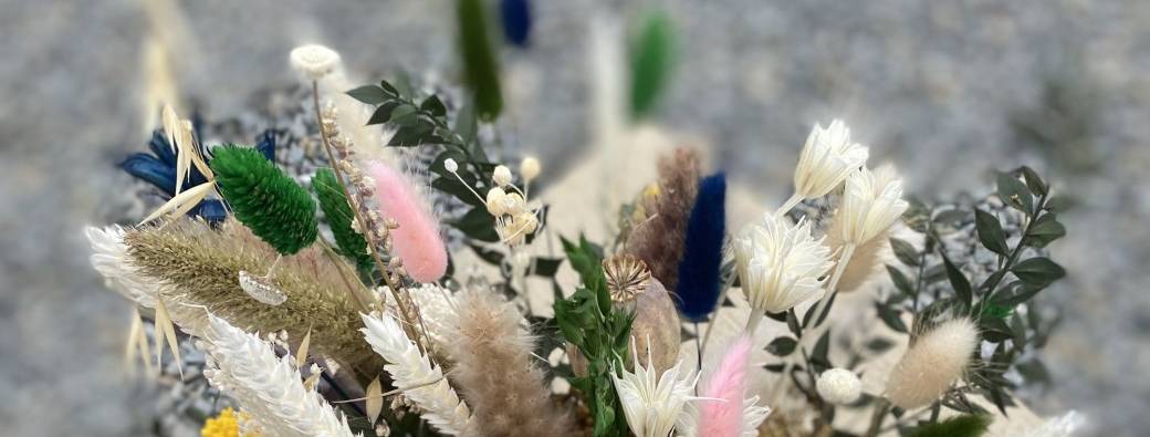 Atelier bouquet de fleurs séchées