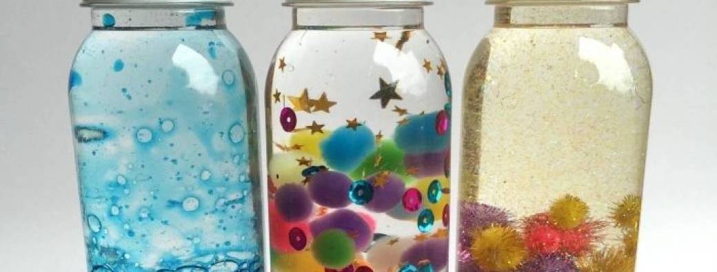 Atelier bouteilles sensorielles - retour au calme