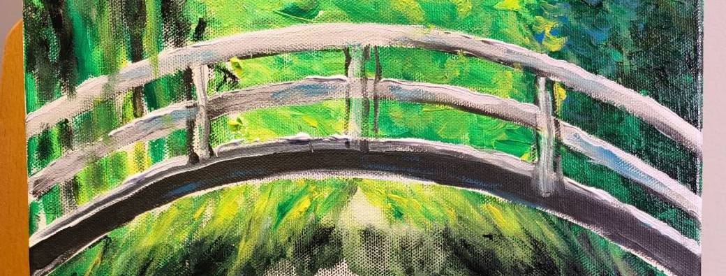 Atelier Bovarty (Spécial Alliance Française): Le Pont Japonais de Monet