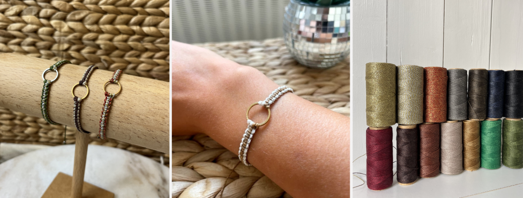Atelier bracelet en macramé à La Rochelle