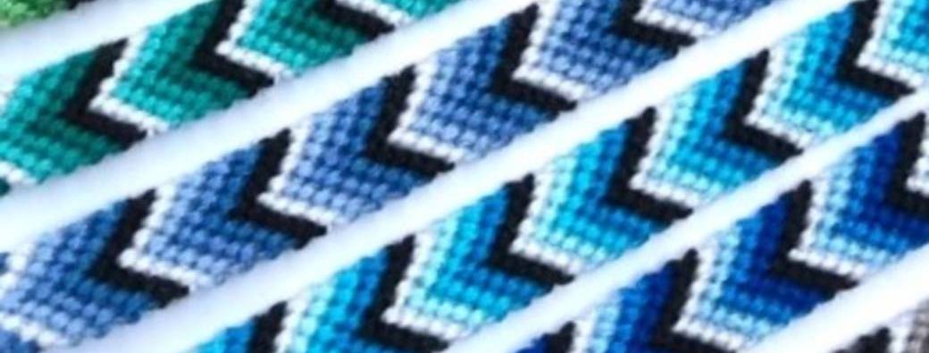 Atelier bracelets brésiliens chevrons