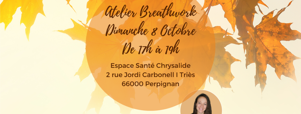 ATELIER BREATHWORK dimanche 8 octobre