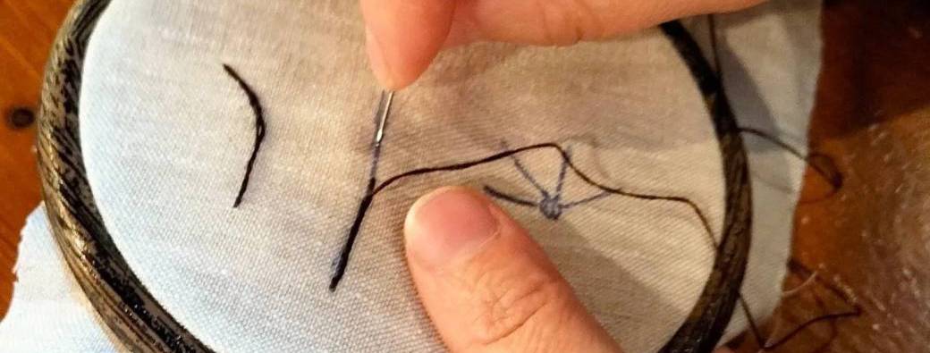 Atelier broderie – Célébrez l'arrivée du printemps avec un pochon floral brodé