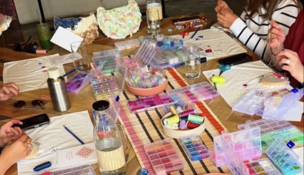 Atelier broderie de perle