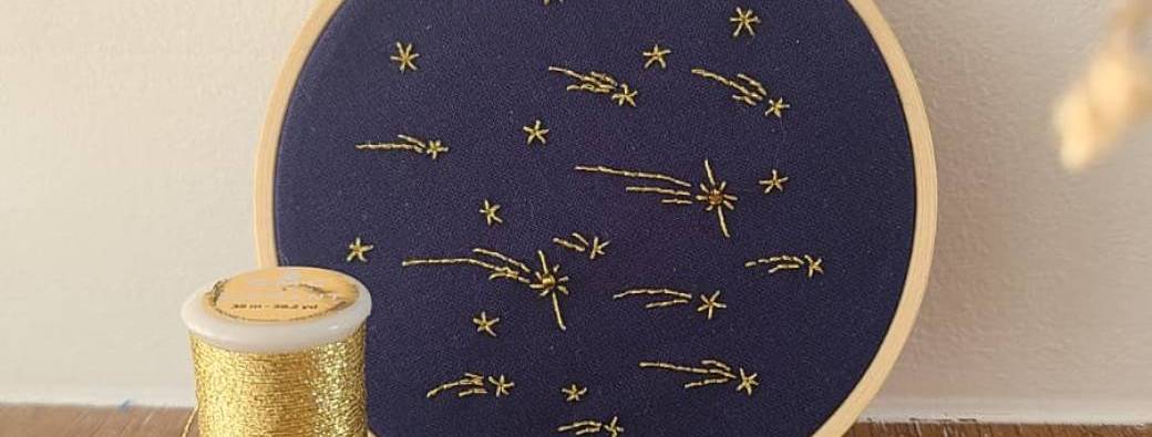 Atelier broderie décorative - A La Louve à St Férréol