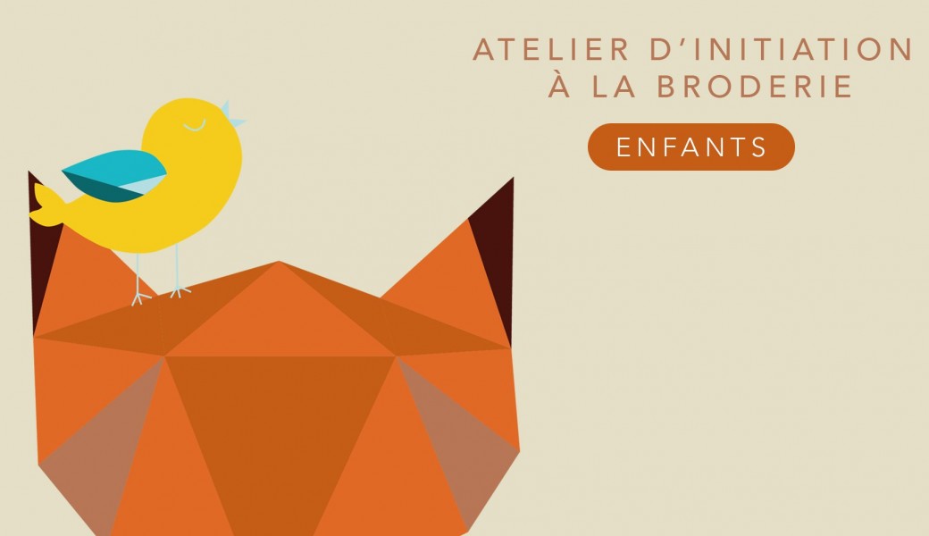 Atelier broderie enfants - SPECIAL Fête des mères
