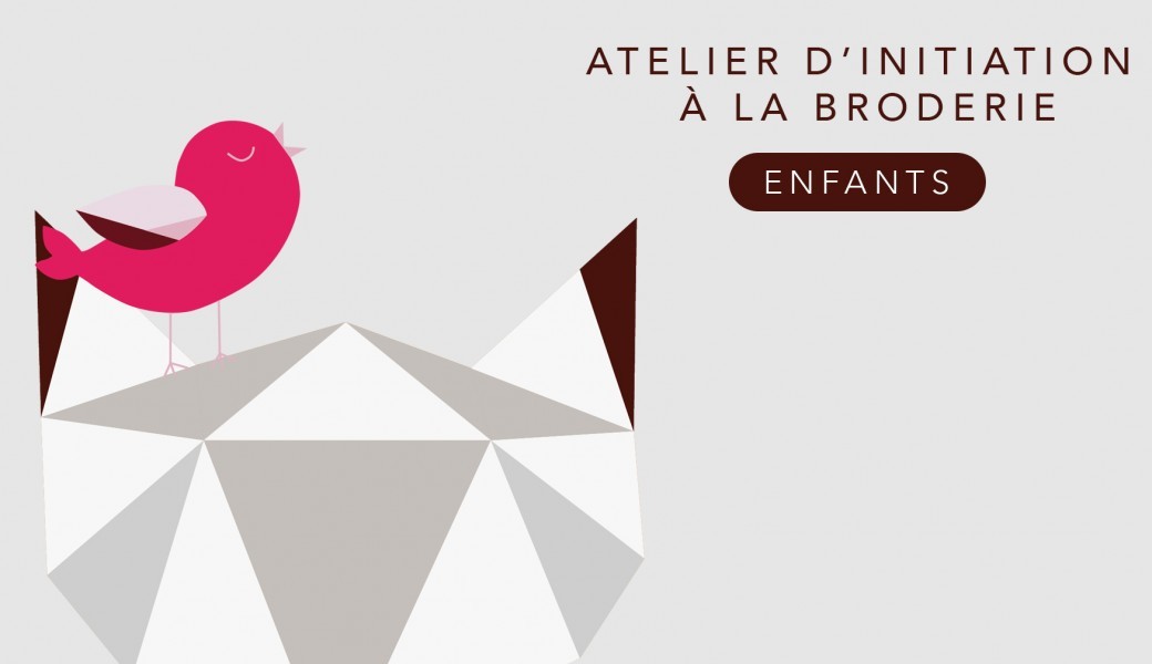 Atelier broderie enfants - SPECIAL Fête des pères