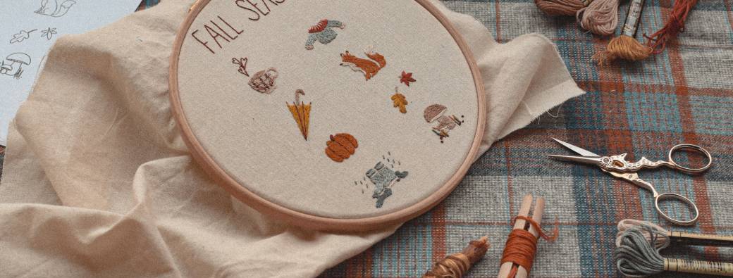 Atelier broderie « Fall season » - Paris