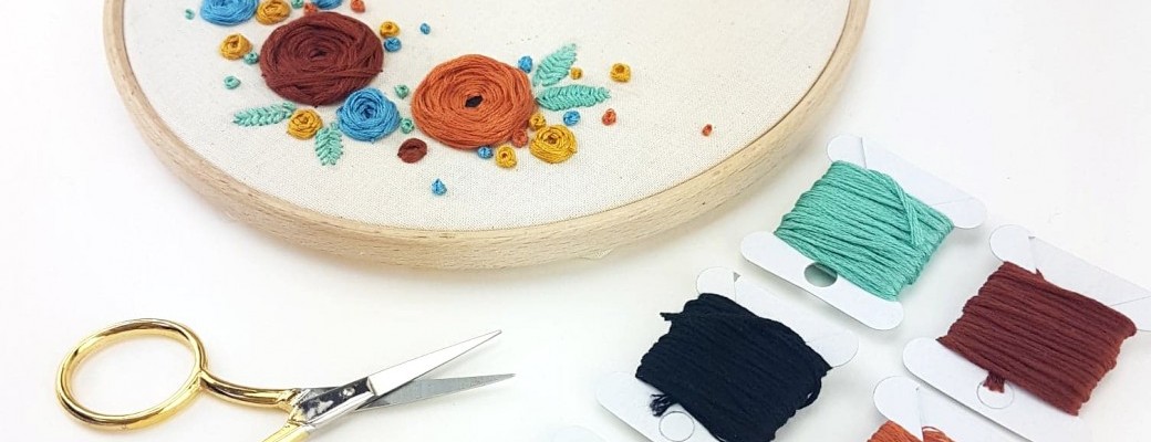 Atelier broderie florale