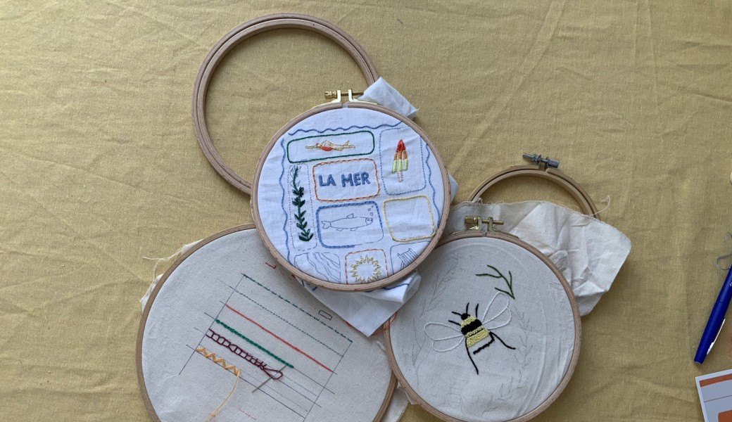 Atelier broderie - June and The Lobsters 