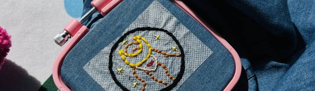 Atelier broderie sur vêtements 