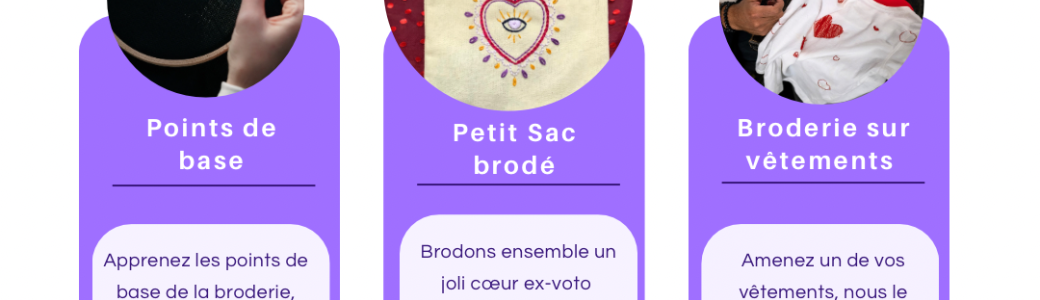 Atelier broderie 