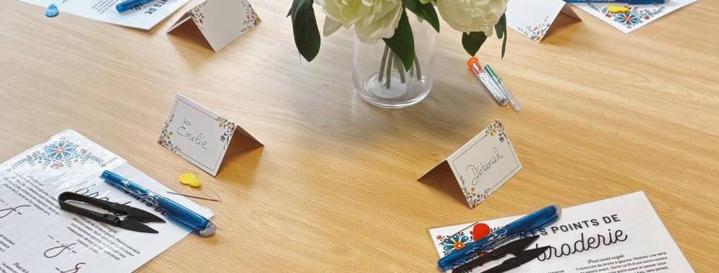 Atelier broderie