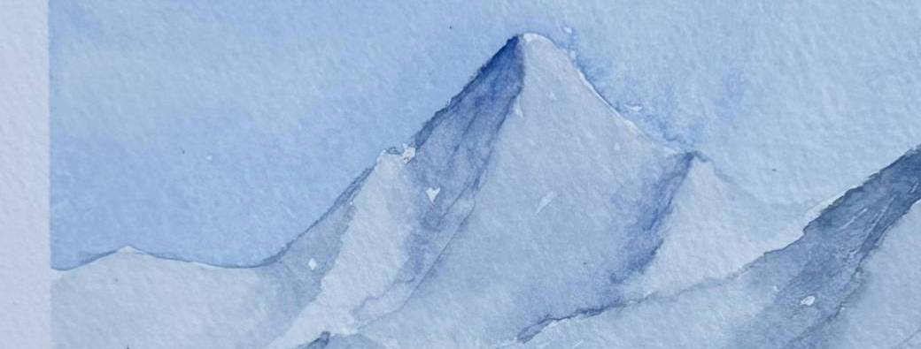 Atelier café / aquarelle _ Peindre la montagne