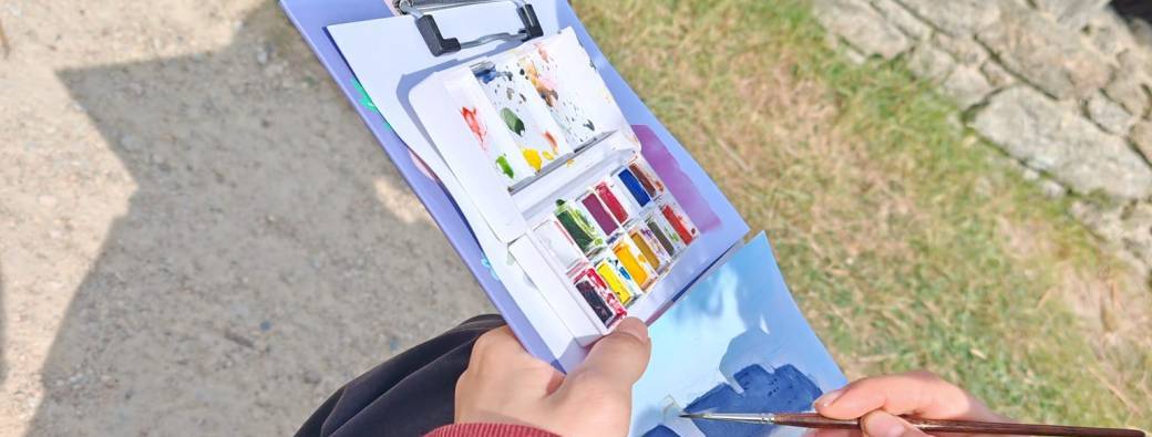 Atelier carnet de croquis à l'aquarelle (parent/enfant)