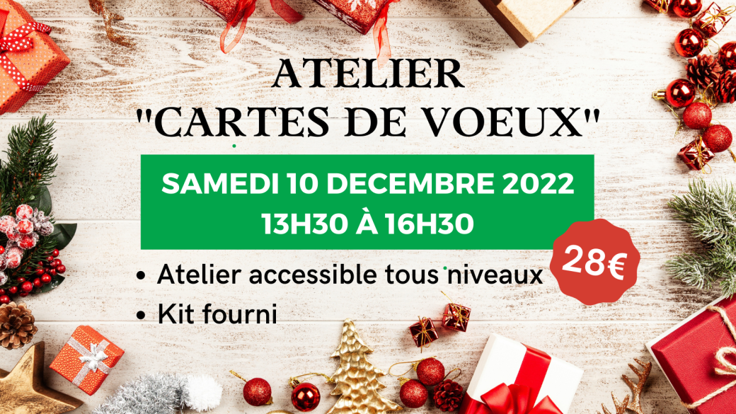Atelier CARTES DE VOEUX