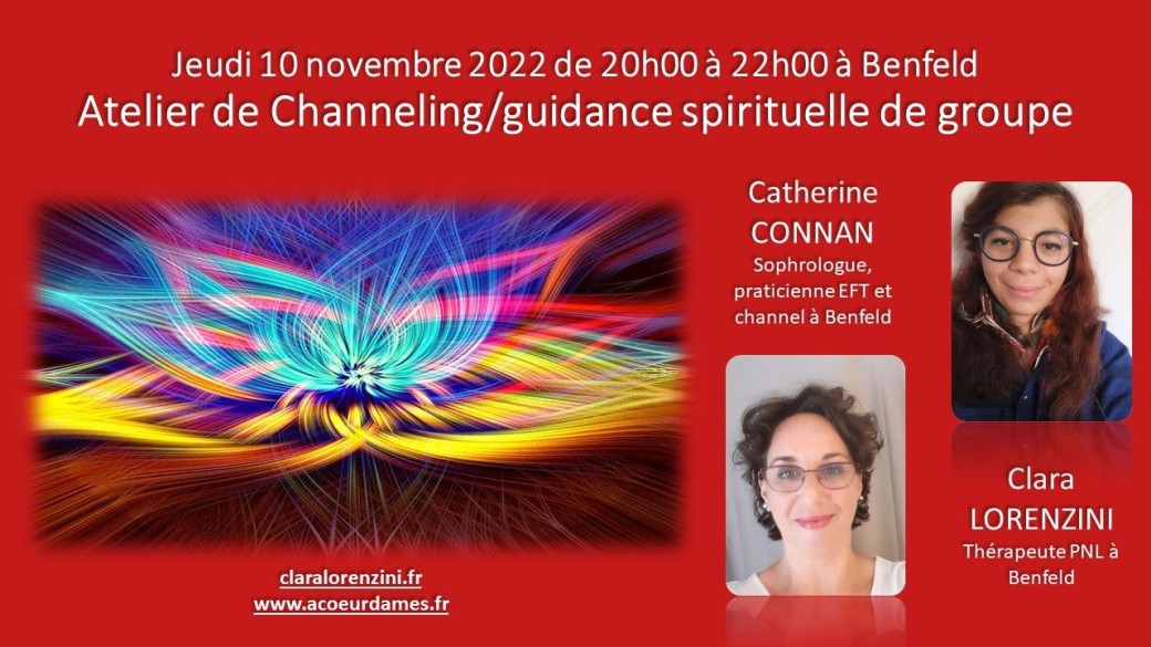 Atelier channeling et guidance spirituelle de groupe