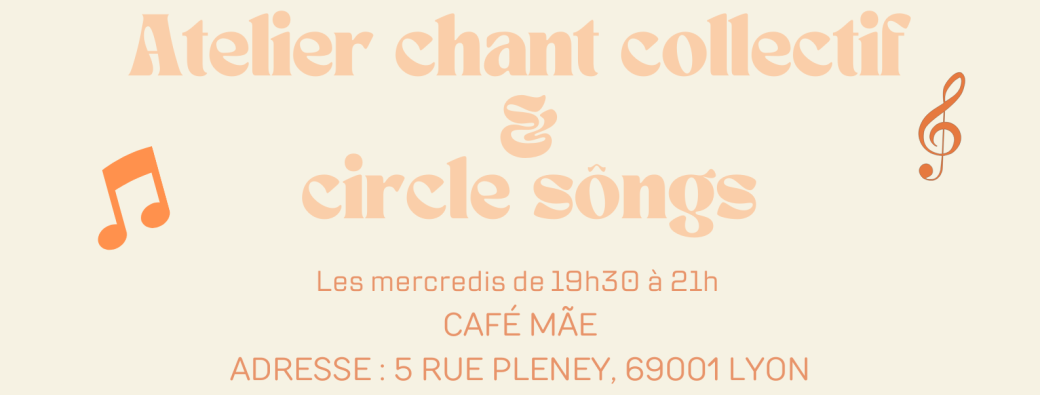 Atelier chant collectif et circle song