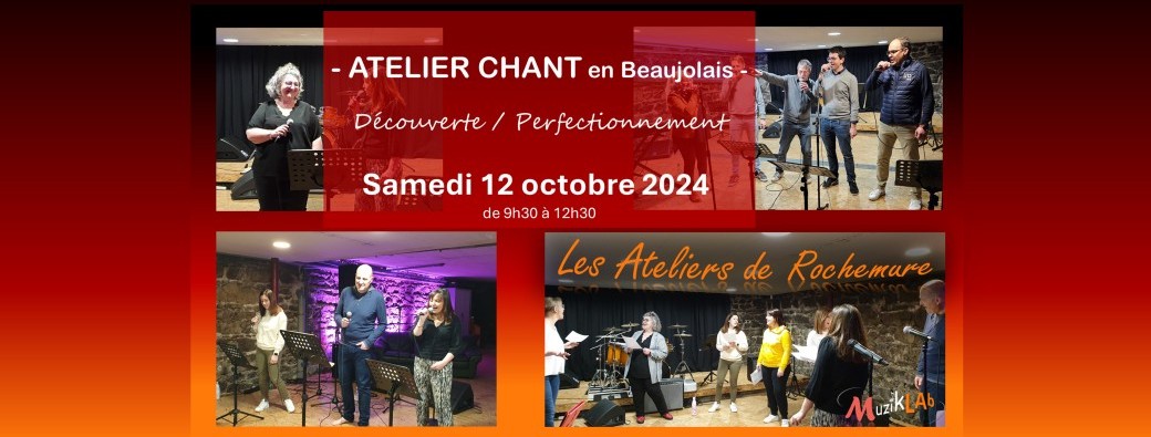 ATELIER CHANT en Beaujolais