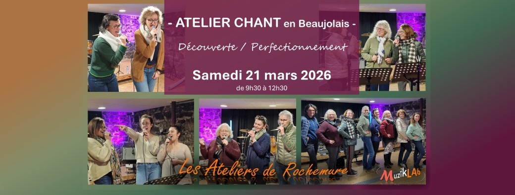 ATELIER CHANT en Beaujolais
