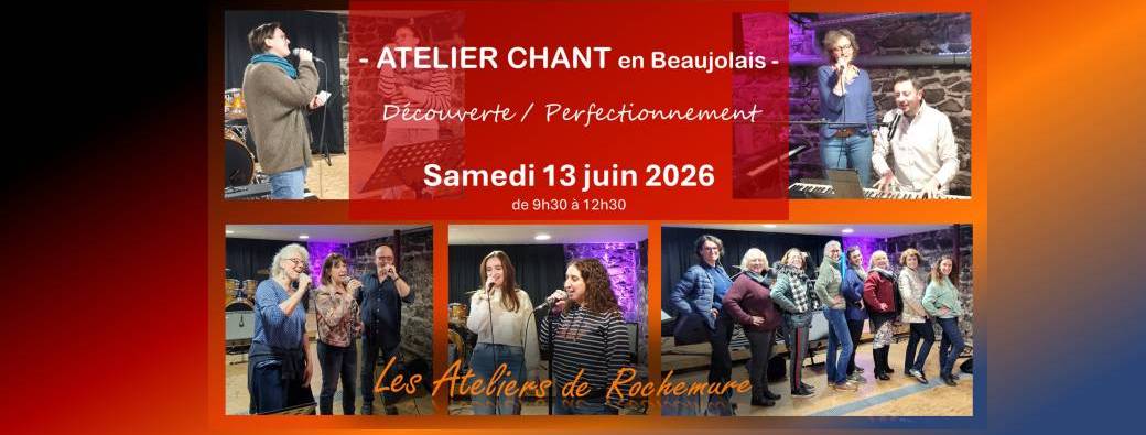 ATELIER CHANT en Beaujolais