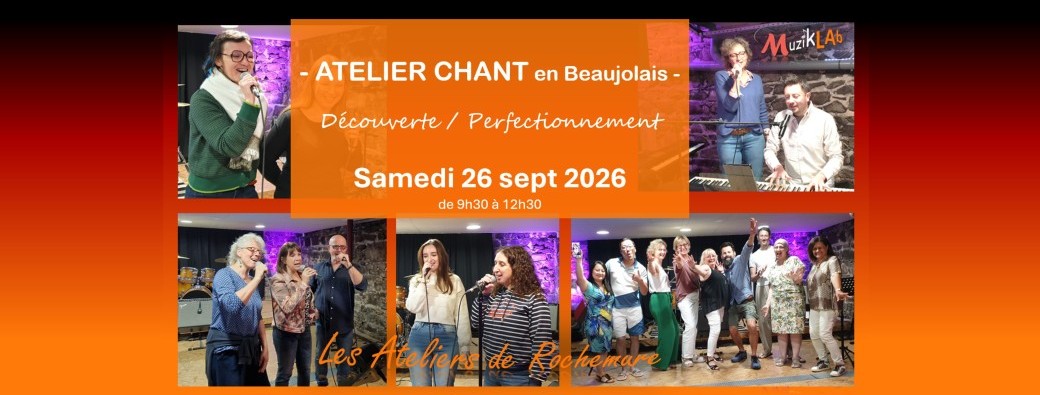 ATELIER CHANT en Beaujolais