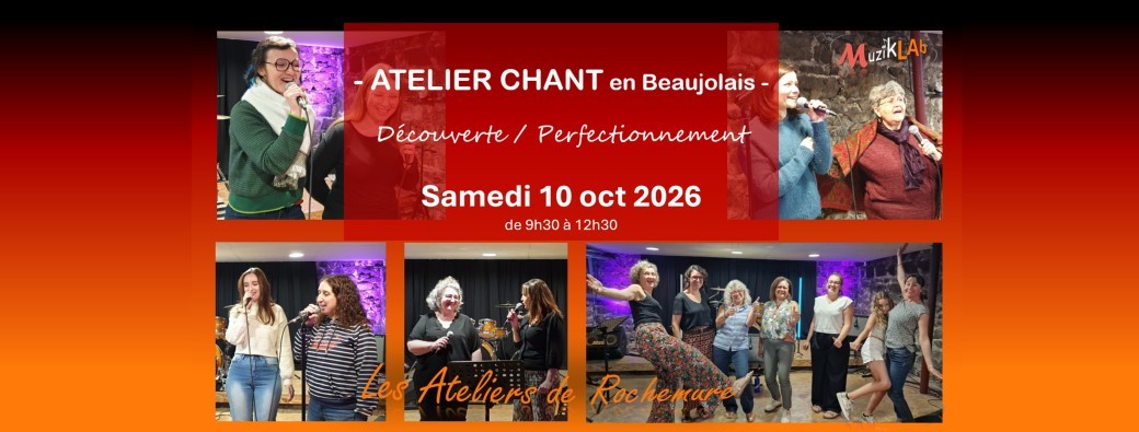ATELIER CHANT en Beaujolais