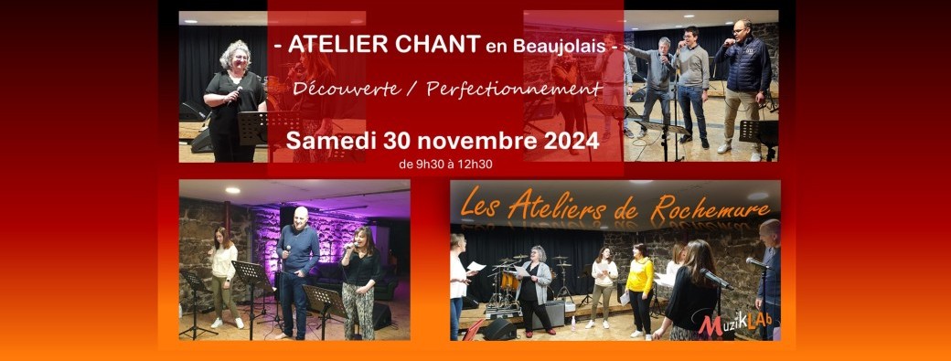 ATELIER CHANT en Beaujolais