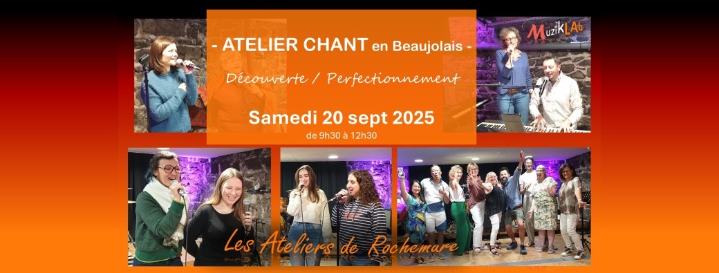 ATELIER CHANT en Beaujolais