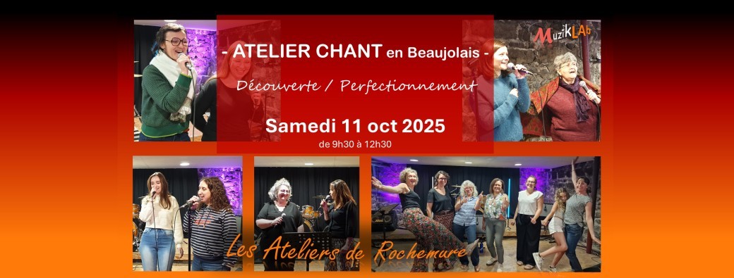 ATELIER CHANT en Beaujolais