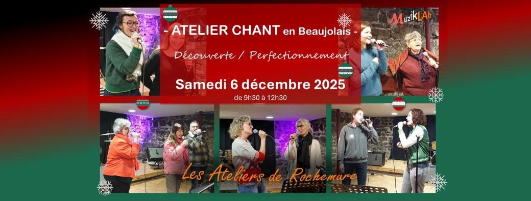 ATELIER CHANT en Beaujolais