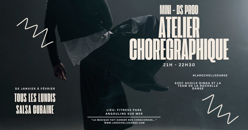 Atelier Chorégraphique Mini-DS Prod West Coast Swing avec Achile et la team de La Rochelle Danse
