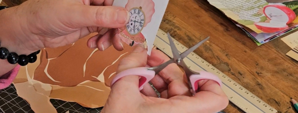 Atelier collage artistique - Chez Coco Saline (St-Grégoire)