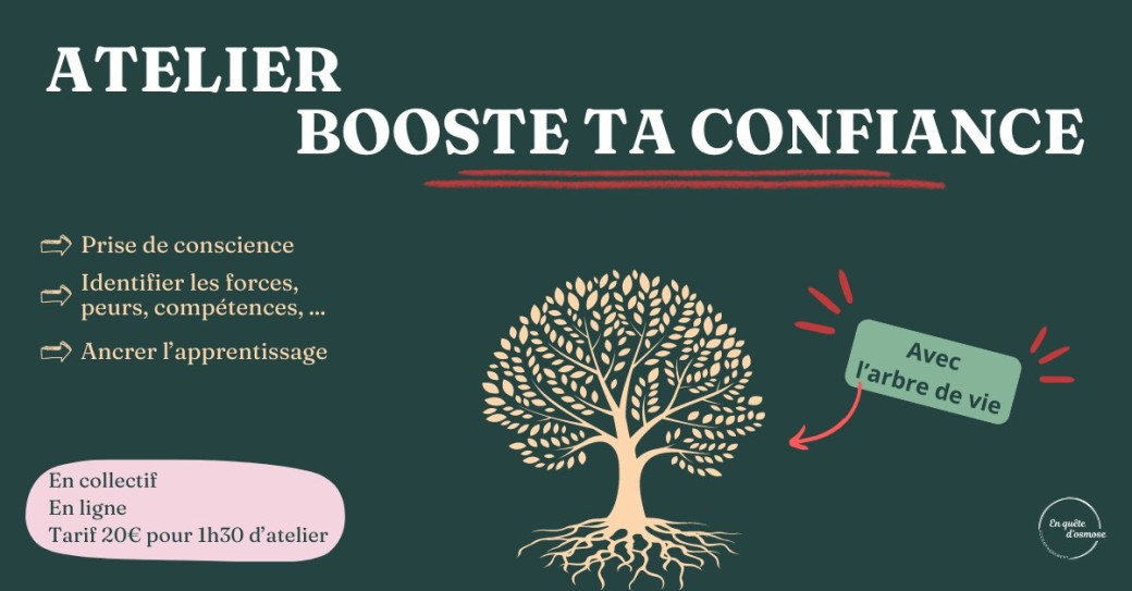 Atelier COLLECTIF - Je fais le point avec l'arbre de vie