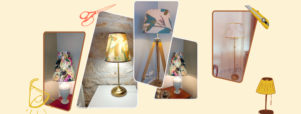 Atelier lumière en cône Madam' Bonjour