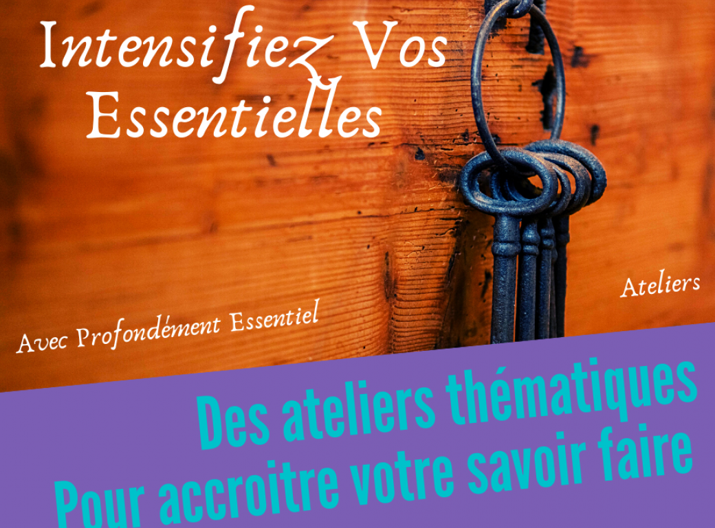 Atelier : Concevez le parfum de vos rêves et repartez avec !!