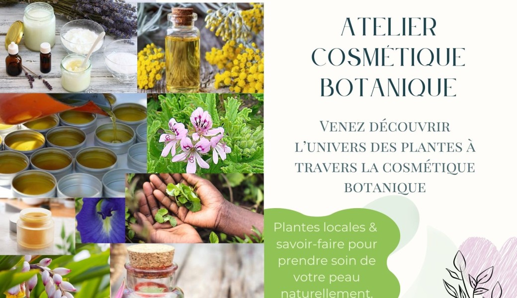 Atelier cosmétique botanique