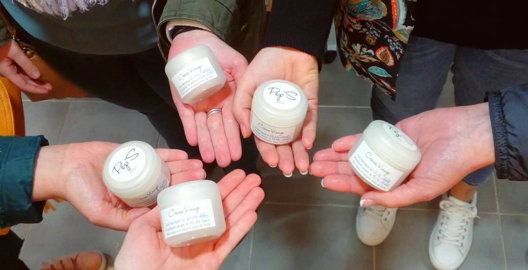Atelier Cosmétologie naturelle - Crème visage - Sérénité Beauté & Pep'S cosmétique
