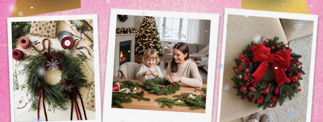 Atelier Couronne de Noël – Duo Parent & Enfant