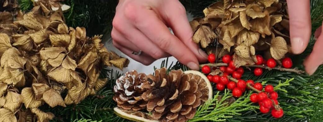 Atelier Couronne de Noël