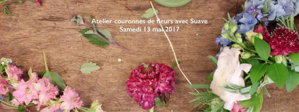 Atelier couronnes de fleurs fraîches