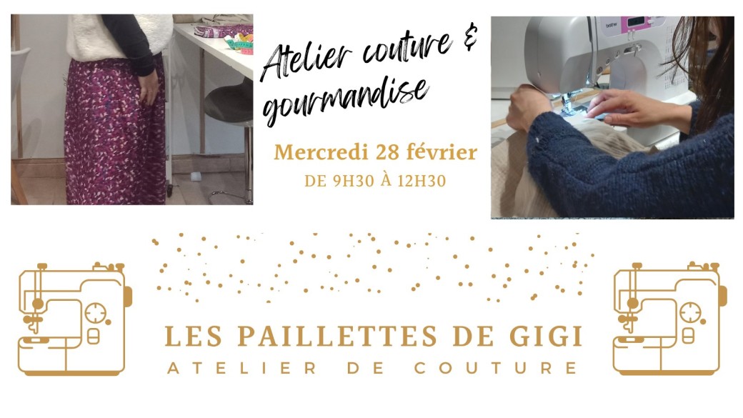 Atelier Couture & Gourmandise - Jupe élastiquée