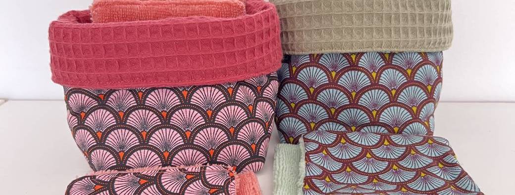 ATELIER COUTURE — LINGETTES DÉMAQUILLANTES & PANIER ASSORTI