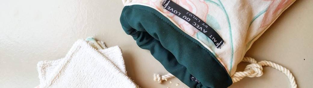 Atelier Couture : Lingettes lavables / Pochette