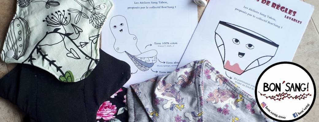 Atelier couture-sensibilisation serviettes ou culottes de règles