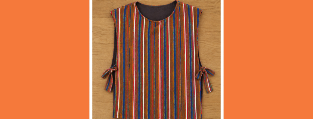 Atelier couture - Top à nouer avec Komen Atelier - 39€